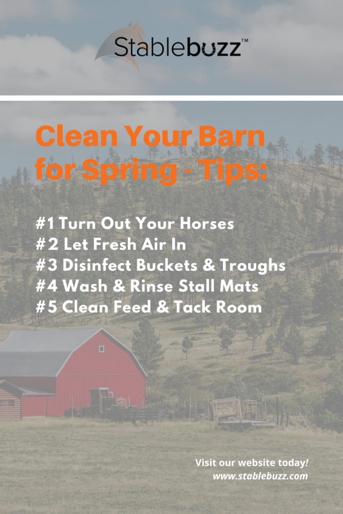 Clean your barn for spring - tips
