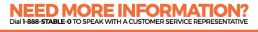 Banner displaying information on how to contact Stablebuzz Stable Management customer service
